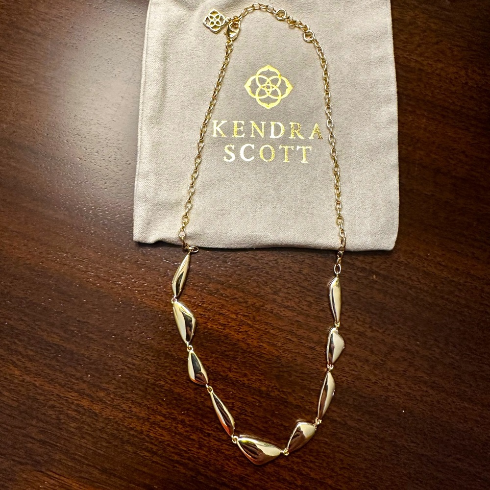 Kendra Scott Gold Choker Necklace